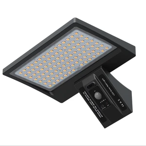 Warm IP65 Solar LED Wall Lamp Battery Intelligent Induction Motion Sensor Waterproof for Garden Outdoor Zero Electricity Use