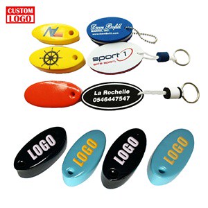 Luminous Boat Floating Keyring Keychain Float Fishing Keychain Pvc Foam