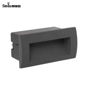 Savia LED SMD Outdoor Recessed Step Light Corner Lamp IP65 Waterproof Aluminum Wall Mount Staircase Stair Brick Walllight