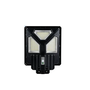 Security Lamp Lighting Fixture Waterproof Smart Human Body Sensor Induction One Integrate Road Lighting Solar Street Flood Light