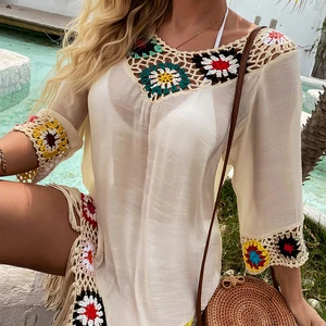 JSN Latest New Arrival Latest Long Bohemia Sarong Beach Cover up for Women