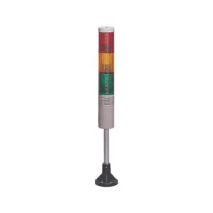 LED Signal Indicator Light for Equipment, Steel Rod Mount IP55 Plastic CE Certified