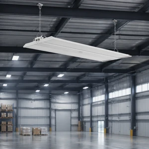 ComiLED 5 Year Warranty Linear 3Ft High Bay LED Light 90 Degree Angle Adjustable Led 300W Linear Lights Fixture for Warehouses