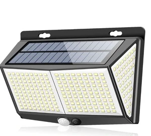 288 LED Solar Powered Wireless Security Lights Led Motion Sensor Mounted Flood Lighting Garden Solar Wall Light Lamp Outdoor