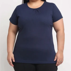 Ladies Premium Quality Plus Size Breathable Ladies Tee Shirts Relaxed Fit Casual Oversized T-shirts Women 100% Cotton for Girls