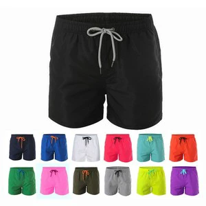 Summer Men's Casual Beach Shorts, Quick Dry Breathable Loose Swim Trunks, Multiple Colors Vacation Style
