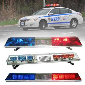 LYAF Halogen Bulb Ambulance Double Reflection Emergency Light bar