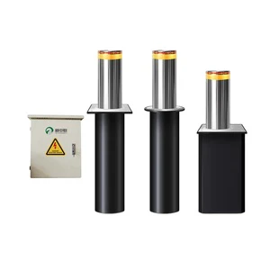 XZL Fully Automatic Hydraulic Lifting Column Electric Remote Control Telescopic Ground Bollard School Blocking Car Barricade
