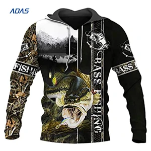 Latest Design Custom Sublimation Fishing Wear UV Protection Long Sleeve Men Quick Dry Fishing Hoodies Breathable Custom Design