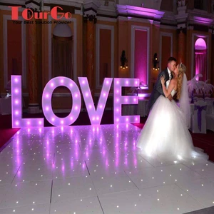 Wedding Decoration White Portable Led Starlit Dance Floor