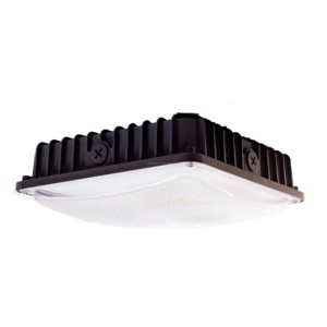 Superlighting ETL Certified 45-120W IP65 Waterproof Warehouse Ceiling Lights Parking Lot Garden Led Canopy Light