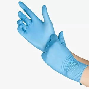 Disposable Nitrile Gloves 40-Pack Portable Thickened Fingertips Texture Wear-Resistant Safety Household Kitchen Individually