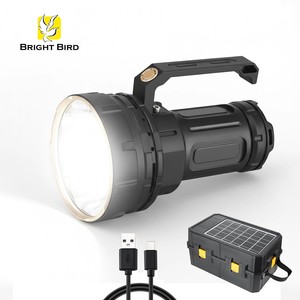Bright Bird New Portable Work Light Outdoor Handheld IP65 Waterproof Rechargeable 48000 Lumen LED Flashlight With 8-16H Runtime