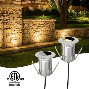 Stainless Steel 3W Outdoor IP67 Waterproof Mini LED Underground Light for Brick Deck Garden Burial