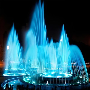 2025 Variety Dancing Musical Fountain Show Outdoor Large Colorful Dancing Fountain