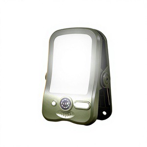 Cross-border Outdoor Camping Clip Light Courtyard Household Wall Light Garden Induction Waterproof Solar USB Charge