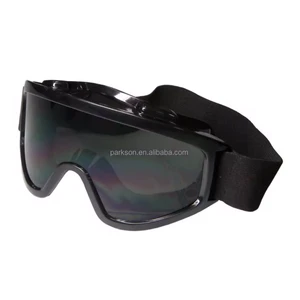 Customized Taiwan Economic Anti-Scarch PC Lens PVC Frame Safety Goggles Elastic Band ANSI Z87.1 General Purpose Eye Protector