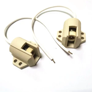 High Temperature Resistant Ceramic Lampholder R7S Led Floodlight Lamp Holder