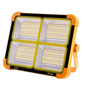 Solar Rechargeable Camping Lantern High Power Bank LED Tent Light Powerful Magnet Flashlight Repair Emergency Lamp