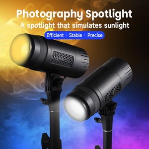 MIAOTU Adjustable Color Temperature Professional Ceiling Light for Live-Streaming Photography Remote Control Zoom Focus Contour