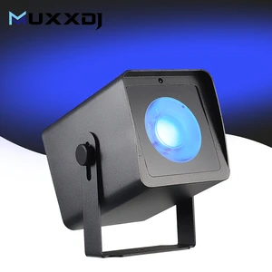 Muxxdj Led Beam Light RGBW Remote Dmx Mini Pinspot Par Light Spot 40W LED RGBW 4in1 Compact Pinspot With Zoom