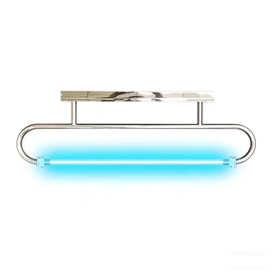 UV Bent Tube Germicidal Lamp With Box For Cleanroom Air Purification Area Hospital Lab