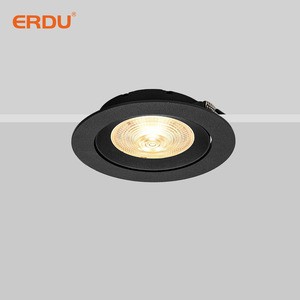 75mm Cutout LED Downlight 5W Aluminum 120 Degree Rotatable Adjustable Spotlight Recessed Indoor Ceiling Lamp