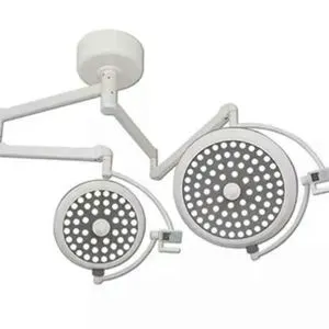 Electric LED Surgical Lamp Medical Examination Light Double Arms Operating Room Lamp for Hospital