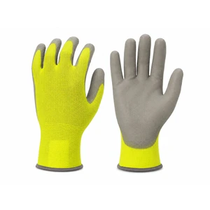 Bulk Wholesale PU Coated Safety Gloves for Industrial Safety Equipment Distributors High Quality Protective Working Hand Gear