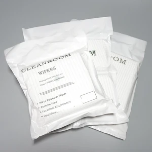 Lint-Free Antistatic Cleanroom Wiper Cloths Anti-Static Cleaning Wipes for Electronics Assembly Safety Products