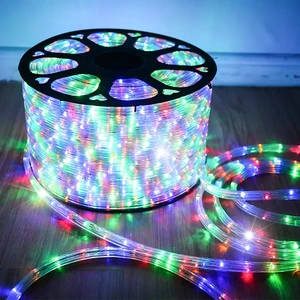 10.5mm 13mm Duralight IP65 Waterproof LED Rope Light For Outdoor Christmas Decoration In Red/Green/Blue/Yellow 2-Year Warranty