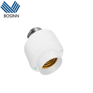 Smart WiFi Bulb Socket E26/E27 Lamp Adapter Voice Control Light Socket Alexa Intelligent Light Bulb Lamp Holder