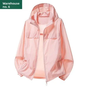 Couples Sun-Protection Clothing Jacket Mens Womens Summer Loose-Fitting Thin Hooded Wrinkle-Resistant 3D Pattern