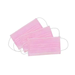 Disposable High Filtration 3-Layer Personal Protective Equipment Mask with Adjustable Nose Clip