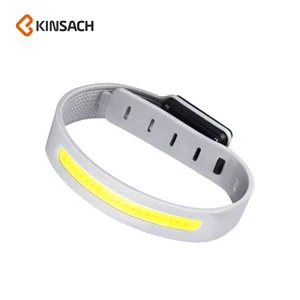 Hot-selling Adjustable Three Kinds of Light White Light Red Light Silica Gel Design Adjustable Size Running Lamp