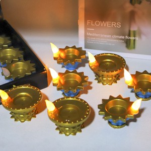 Wholesale Floating Oil Lamp Water in Oil Sensor Indian Diwali Lights