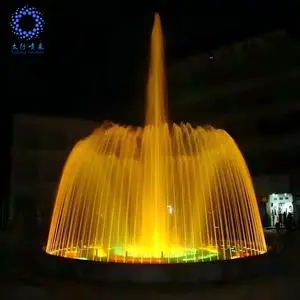 Free Design Stainless Steel Round Pool Pond River Musical Dancing Fountain Outdoor Landscape Water Fueatur