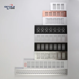 Sevlio Aluminum Alloy Fresh Air High Quality Air Ventilation Grille For Kitchen Cabinet From Guangdong
