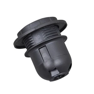 Risinglights E27/E14 Bulb Base Lighting Fixture Accessories 250V Screw-Type Sockets PTE Material 4A Current 2-Year Lamps