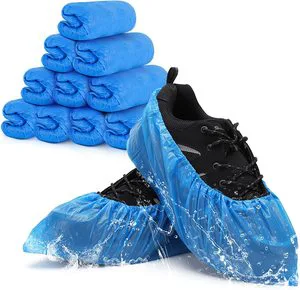 Disposable Safety Shoe Cover Waterproof PE CPE Shoe Cover