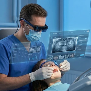 Advanced Telemedicine Ar Glasses 1080P/4K Medical Display Glasses Secure Surgical Navigation Glasses For Digital Hospital