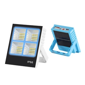 Portable solar emergency light with magnet USB charging LED work light 1800mAh solar camping light outdoor lighting