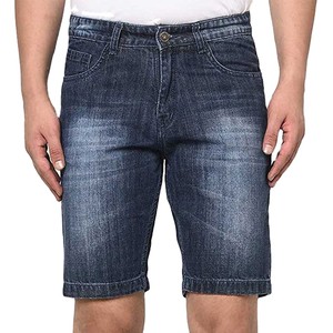 High Quality Men's Low Waist Denim Shorts Summer Streetwear Slim Fit Quick Dry Breathable Cotton Custom Logo Casual