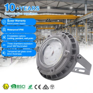 Wholesale Price Ip65 Waterproof Chemical Industry Explosion-Proof Lamp 30w 50w 80w 120w Led Explosion Proof Light