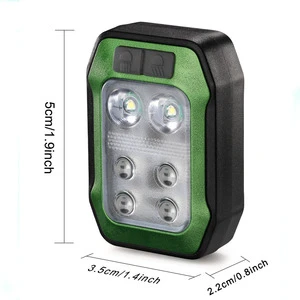 Hands-Free Clip-On EDC Light Safety Signaling During Night Runs Outdoor Adventures