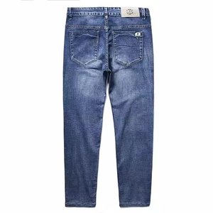 Men's Light - Blue Denim Trousers Simple New Design, Create A Casual and Fashionable Look