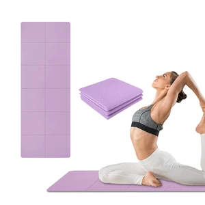 Best Seller Eco Friendly Thick Non Slip Custom Yoga Mat Printing Logo TPE Cork Pilates Exercise Mat