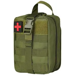 Tactical Multifunction Pouch For Medical First Aid Fashionable Molle Medical Survival Package Readiness For Medical Emergencies
