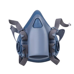 7502 Half Face Mask Comfortable Protective Silicone Half Mask Accessory Used With Filter Cotton Or Filter Box OEM