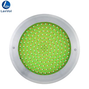 Multi-Colors High Quality IP68 AC12V LED Swimming Pool Light Slim Surface Mounted Warm White 3000K RGB Multi Colors Pool Lamp